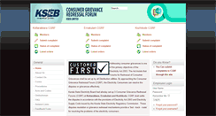 Desktop Screenshot of cgrf.kseb.in